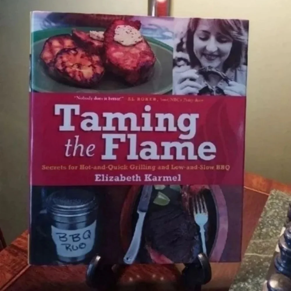 2005 NWOT TAMING THE FLAME GRILLING COOKBOOK by QUEEN BEE OF BBQ